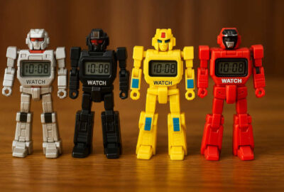 Les montres robot des années 80 : entre nostalgie, technologie et pop culture