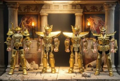 Les figurines des Chevaliers du Zodiaque (Saint Seiya) des années 80