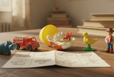 Les premiers jouets Kinder surprises