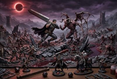 L&rsquo;ombre du Guerrier Noir : Comment Berserk a façonné l&rsquo;univers des jeux de figurines Dark Fantasy