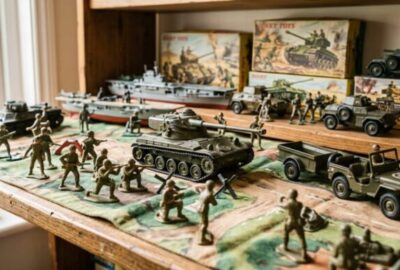 Les jouets d’inspiration militaire : Une collection populaire des années 50-60