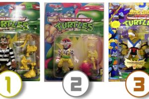 TMNT Vintage : Les 10 figurines Playmates les plus recherchées par les collectionneurs